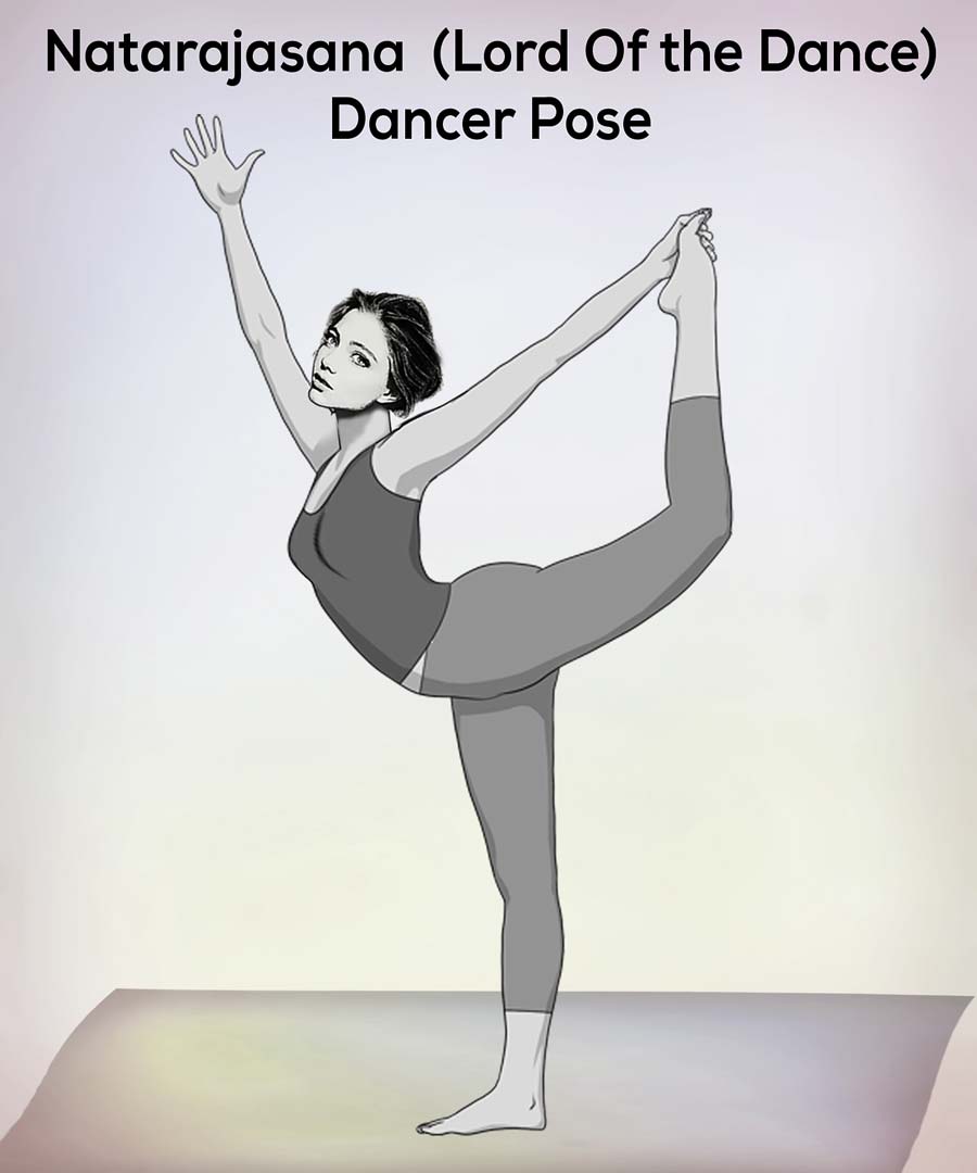Natarajasana | Dancer Pose | Lord Of the Dance Pose