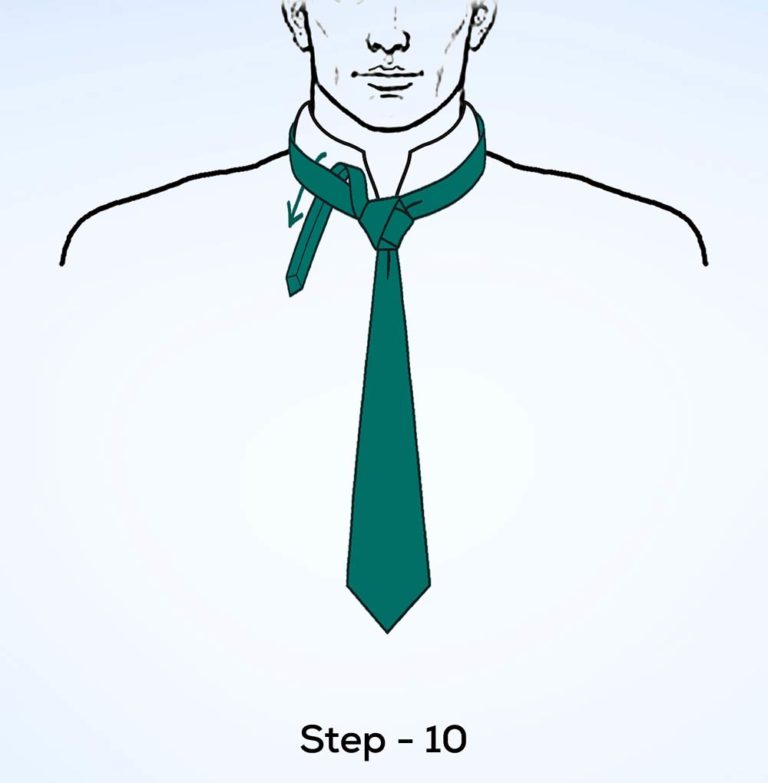 Eldredge Knot step 10