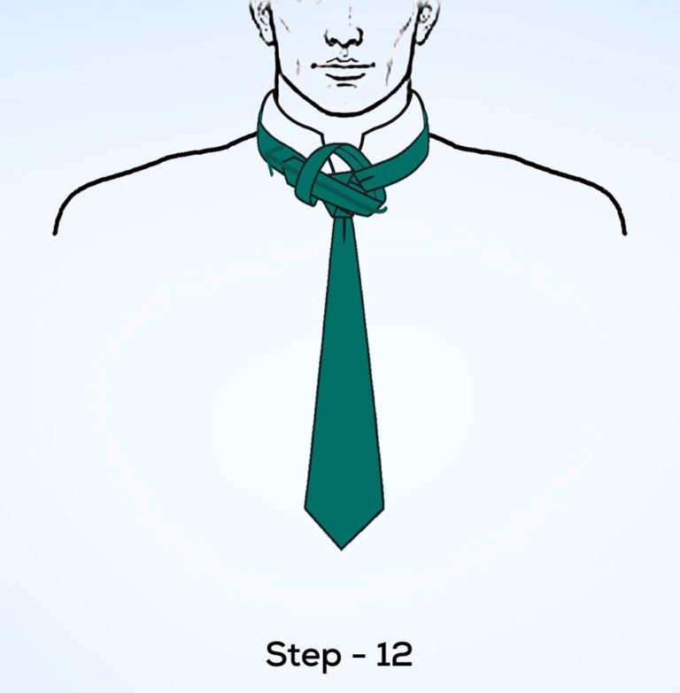 Eldredge Knot step 12