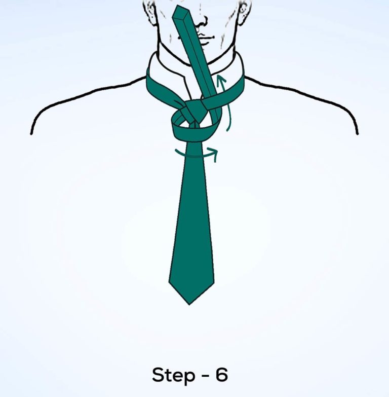 Eldredge Knot step 6