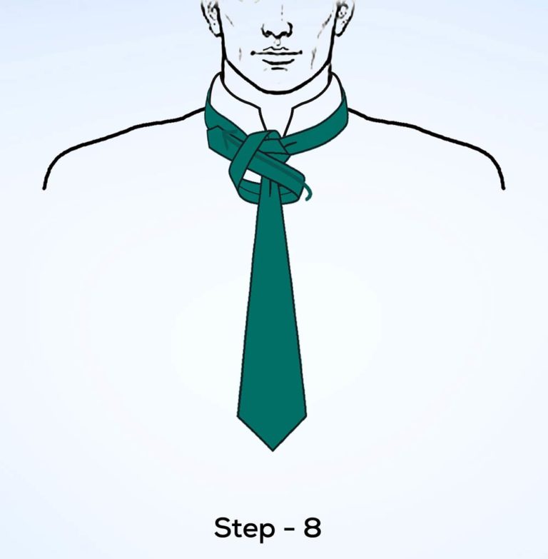 Eldredge Knot step 8