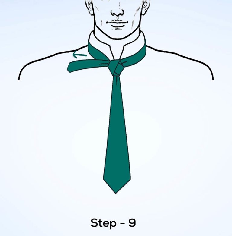 Eldredge Knot step 9