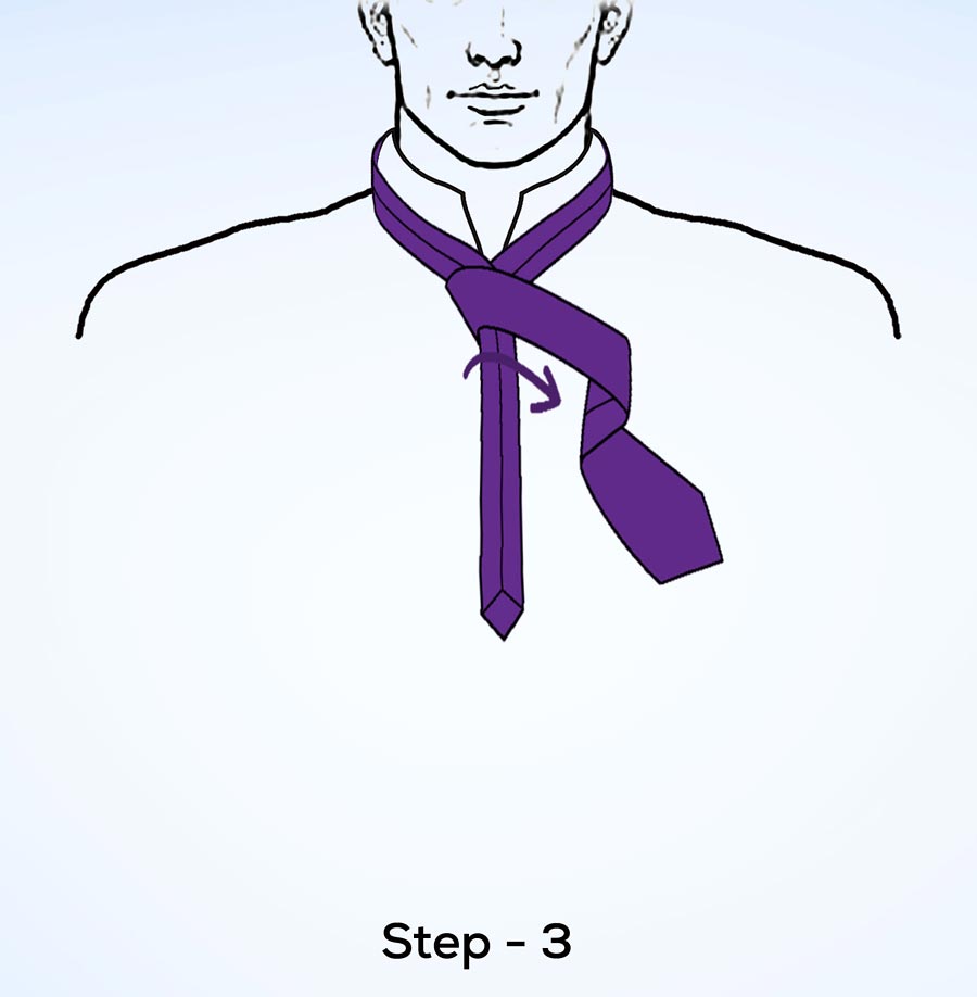 Kelvin knot step 3