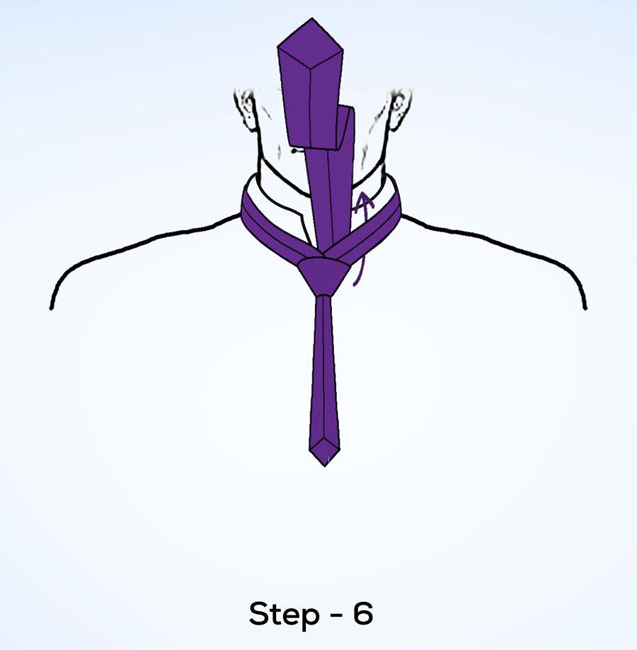 Kelvin knot step 6