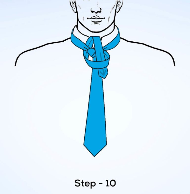 Murrell knot step 10