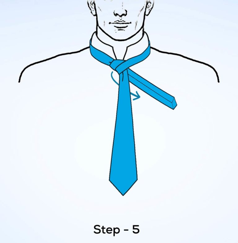 Murrell knot step 5