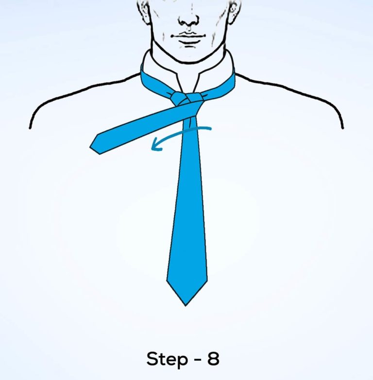 Murrell knot step 8
