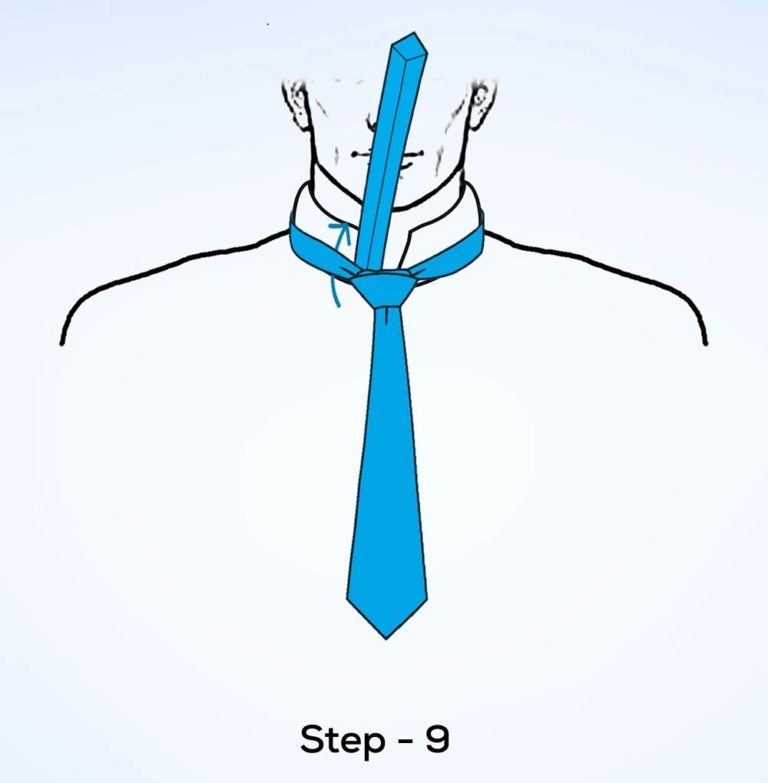 Murrell knot step 9