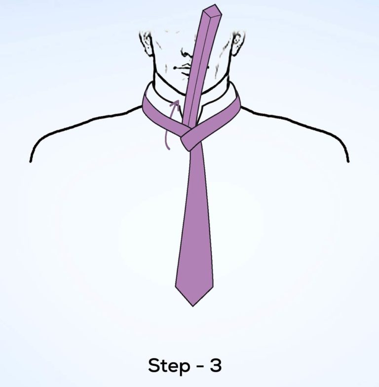 Trinity knot step 3