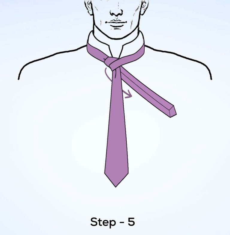 Trinity knot step 5