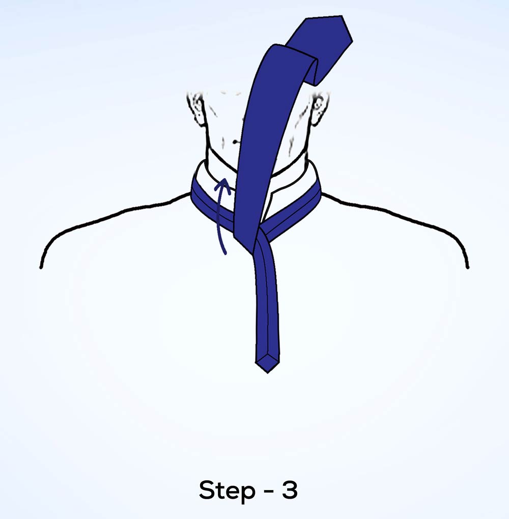 B knot step 3