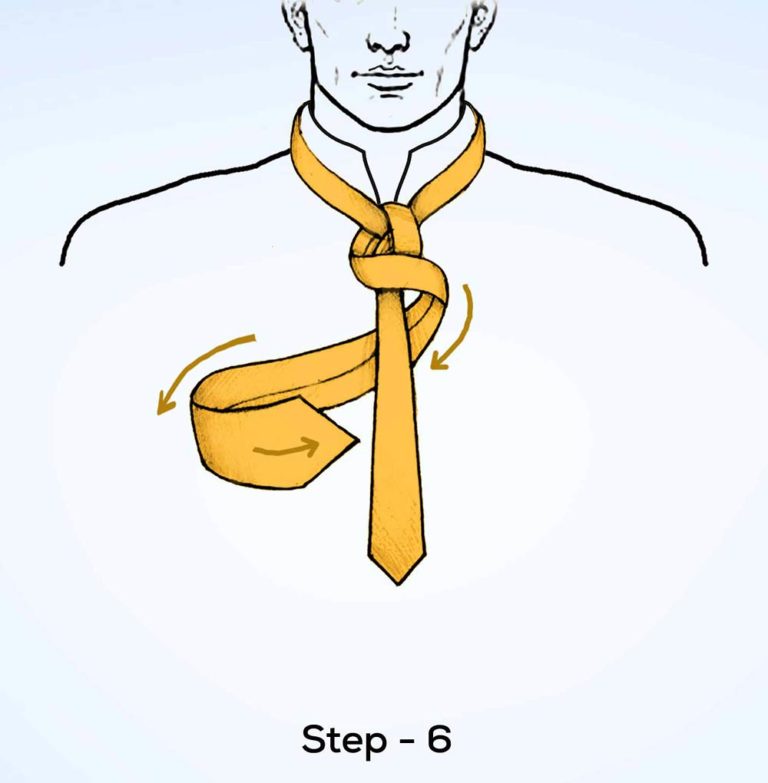 Christensen knot step 6