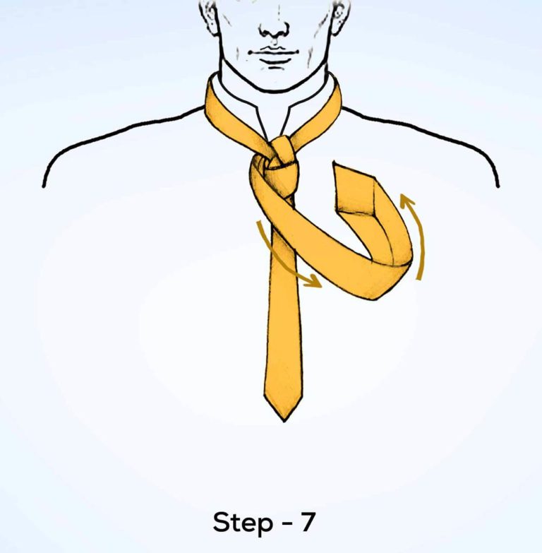 Christensen knot step 7