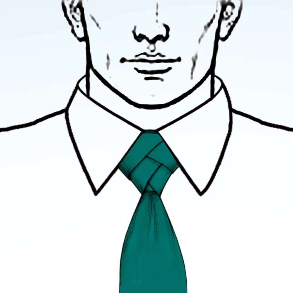 How to tie a tie Eldredge knot