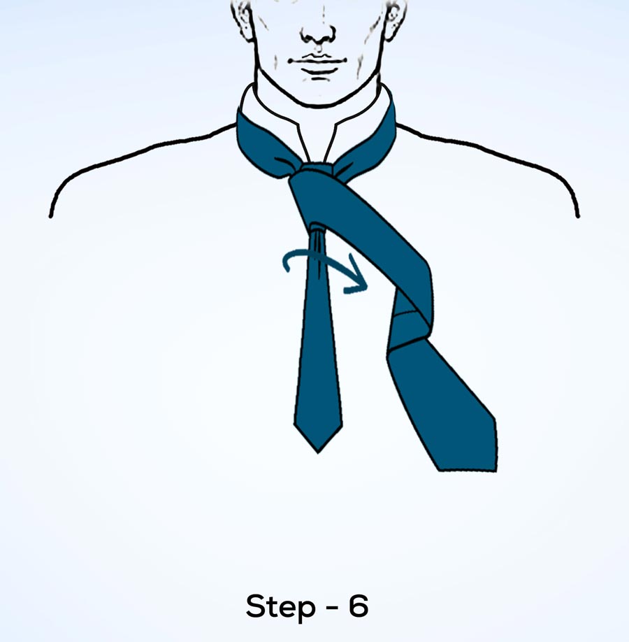How to tie a tie half windsor knot step by step with picture