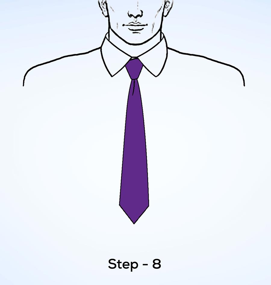 Kelvin knot step 8