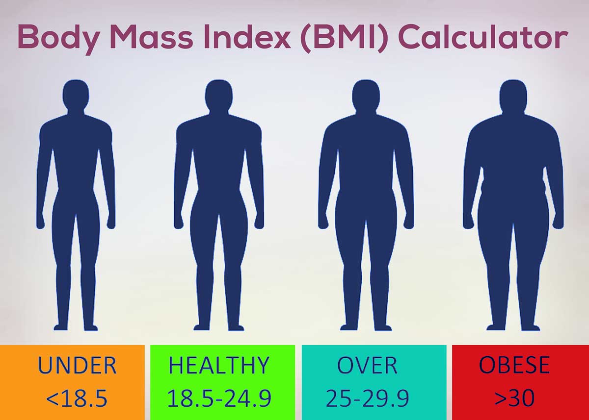 Body Mass Index Scale For Men