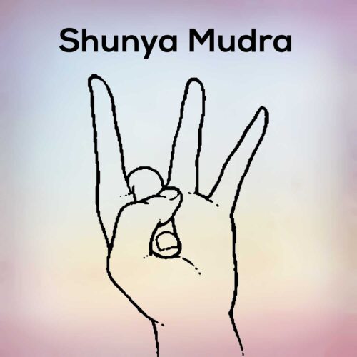 Shunya mudra