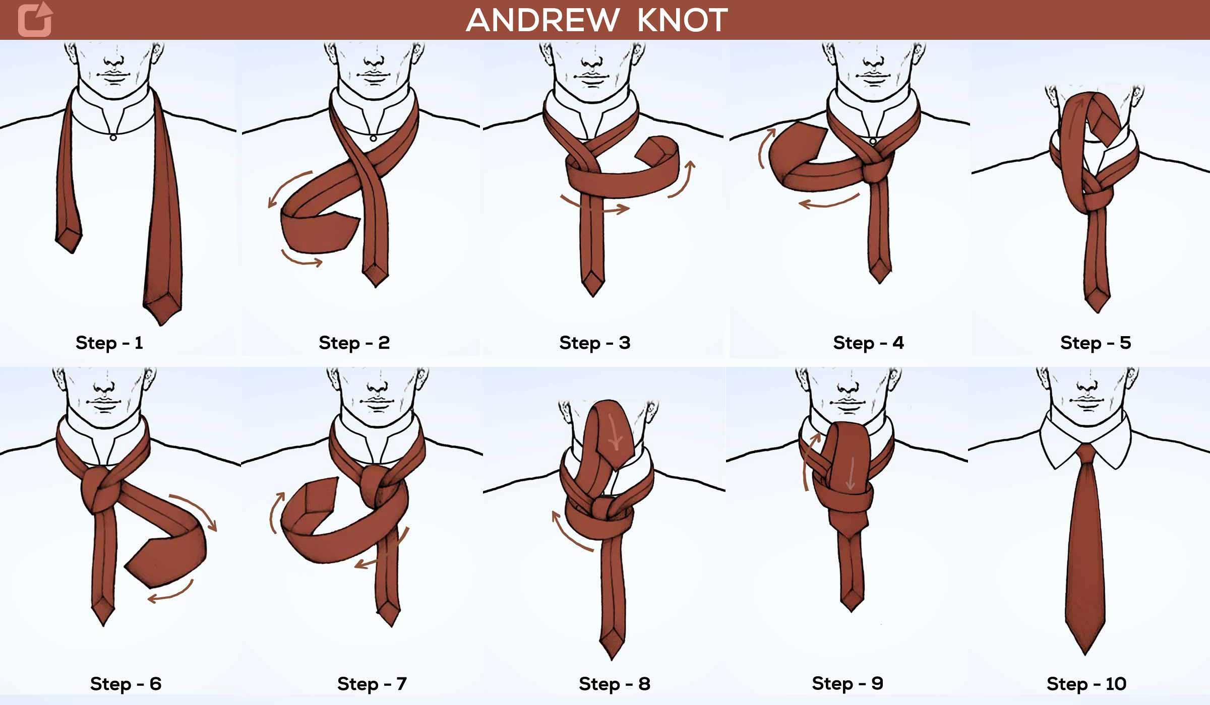 St Andrew Knot How To Tie A Tie Tie Knot Tutorial Nexoye