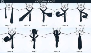 victoria knot tie
