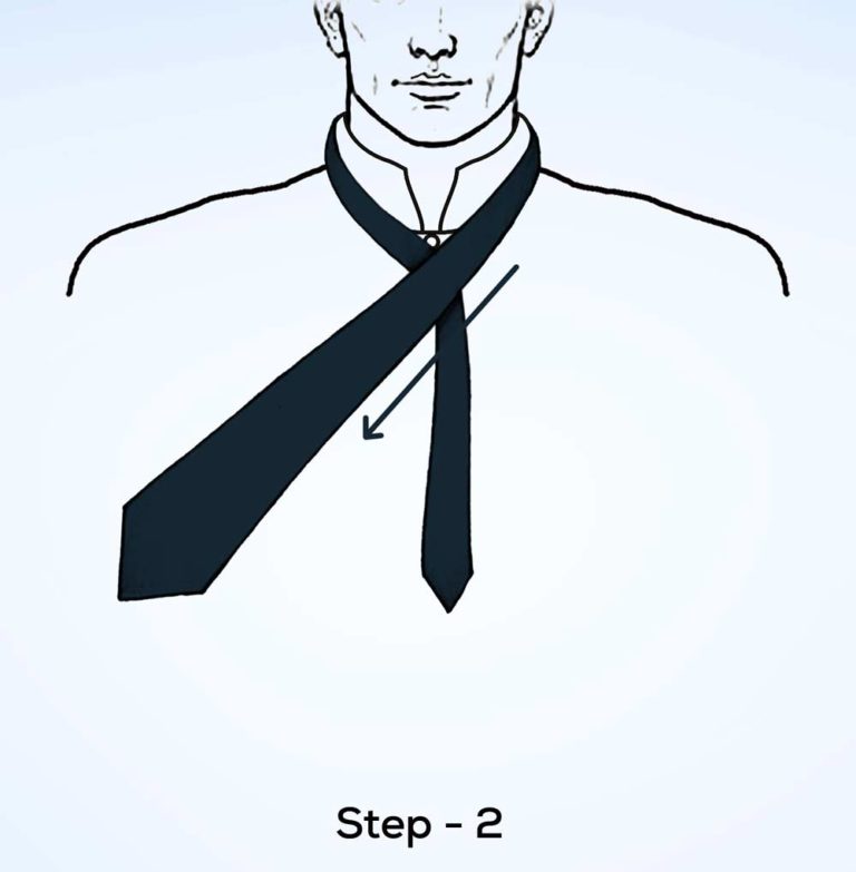 Victoria knot step 2