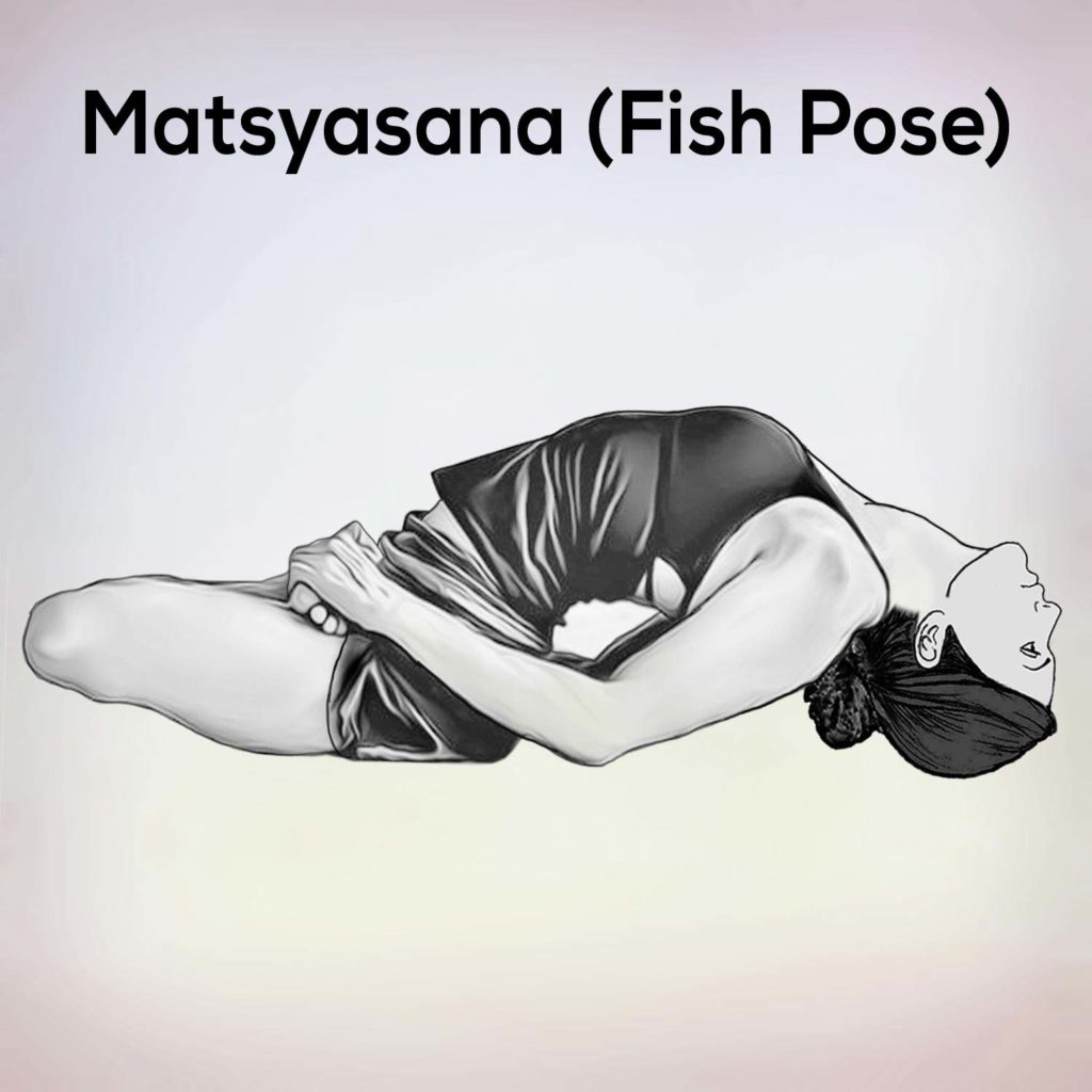 Matsyasana (Fish Pose):