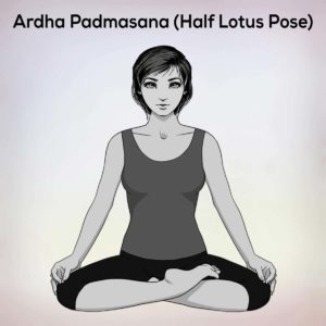 Ardha-Padmasana-half-lotus-pose