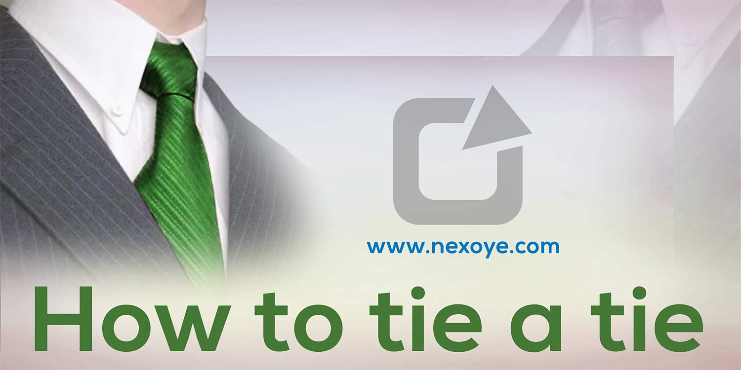 How to tie a tie easy