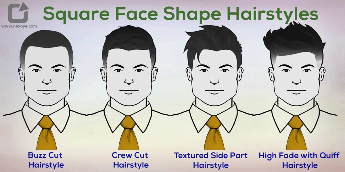 square face haircuts male