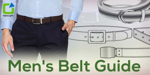 A complete men's belt guide covering different types, styles, and how to match them with outfits.