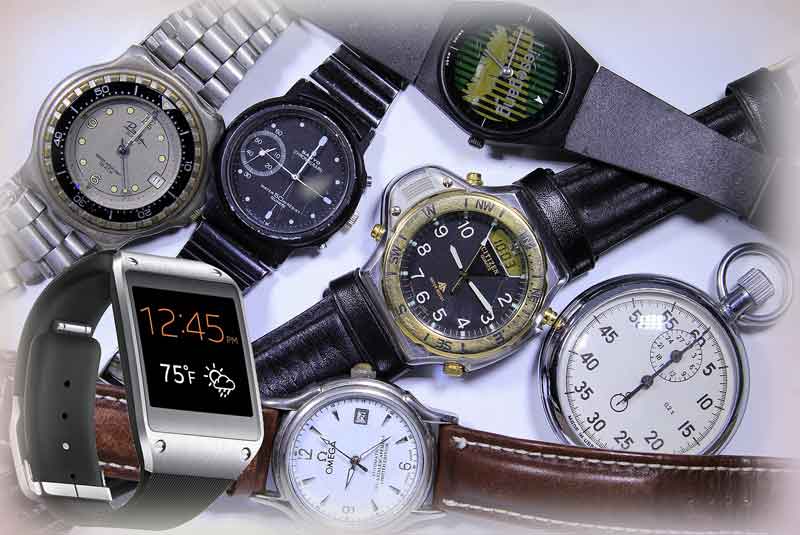 Type of outlet wrist watches