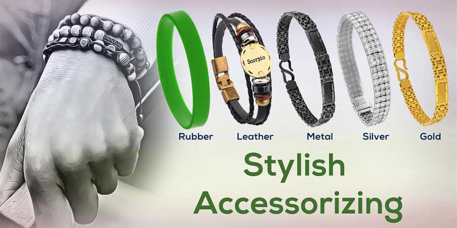 To wear fourth reason for men's bracelet - Stylish Accessorizing