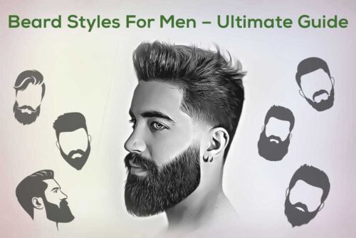 This image guides the 7 types of faces of men and their ideal beard styles.