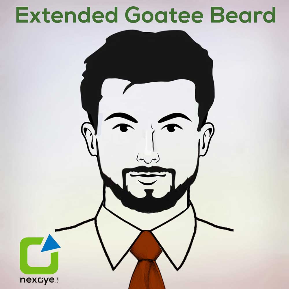 Extended Goatee Beard