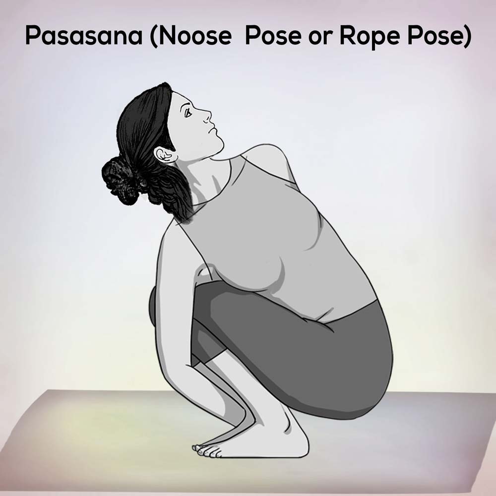 Pasasana, Noose  Pose, Rope Pose 