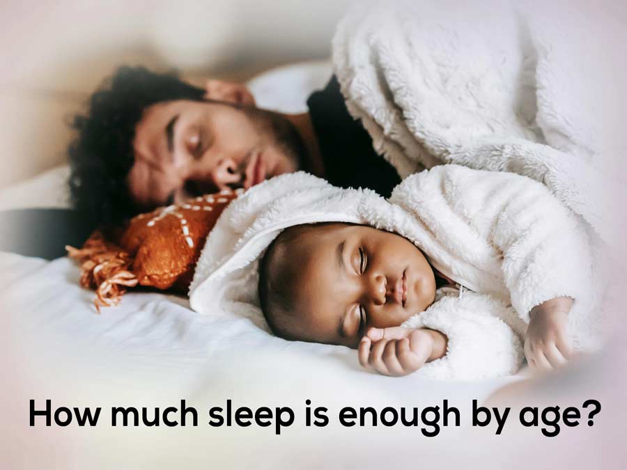 How much sleep is enough by age