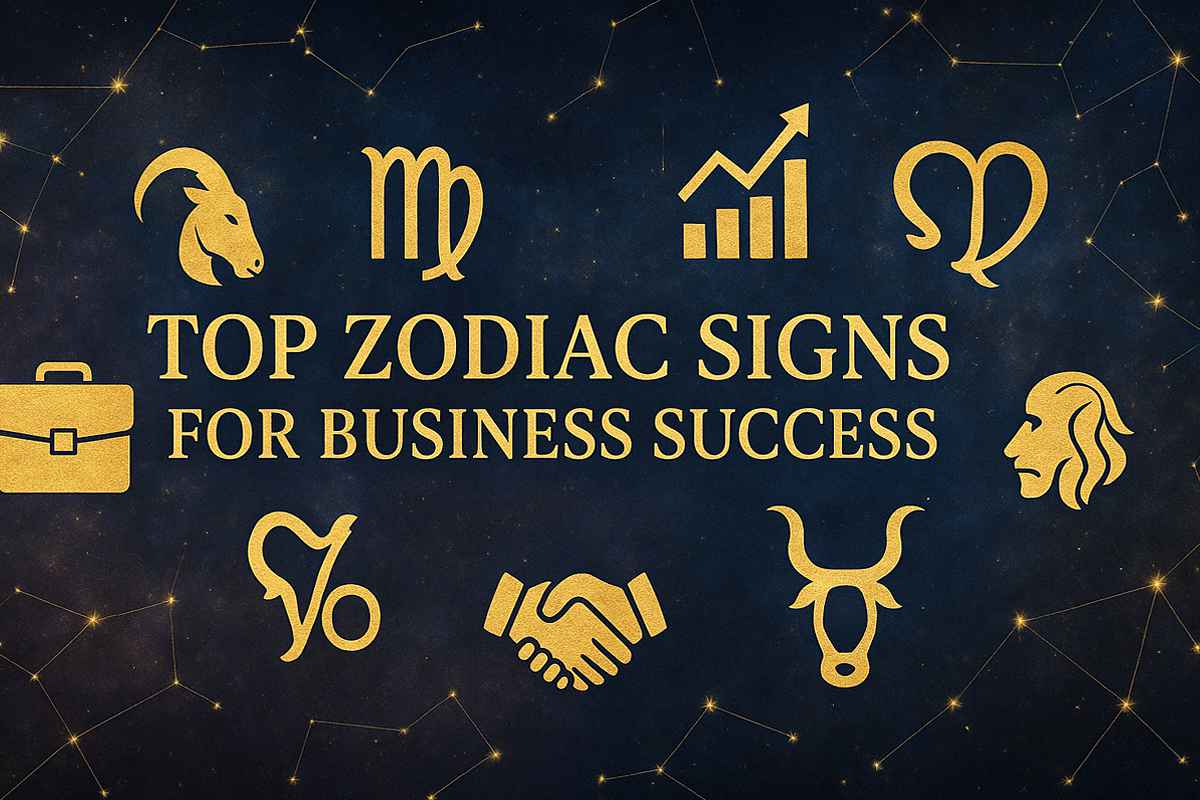 Zodiac signs most successful in business