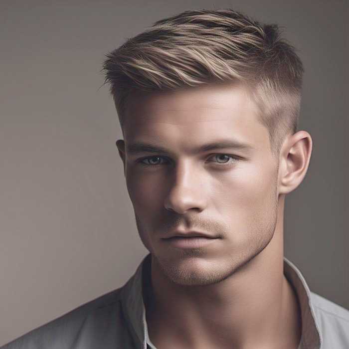 Mens fade haircuts Comb Over and Low Fade