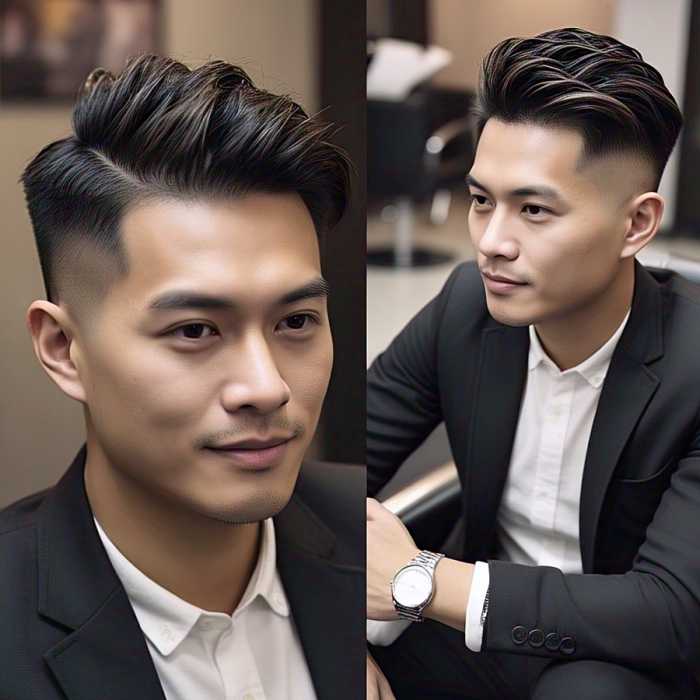 Opt for a Temple Fade Hair Cut