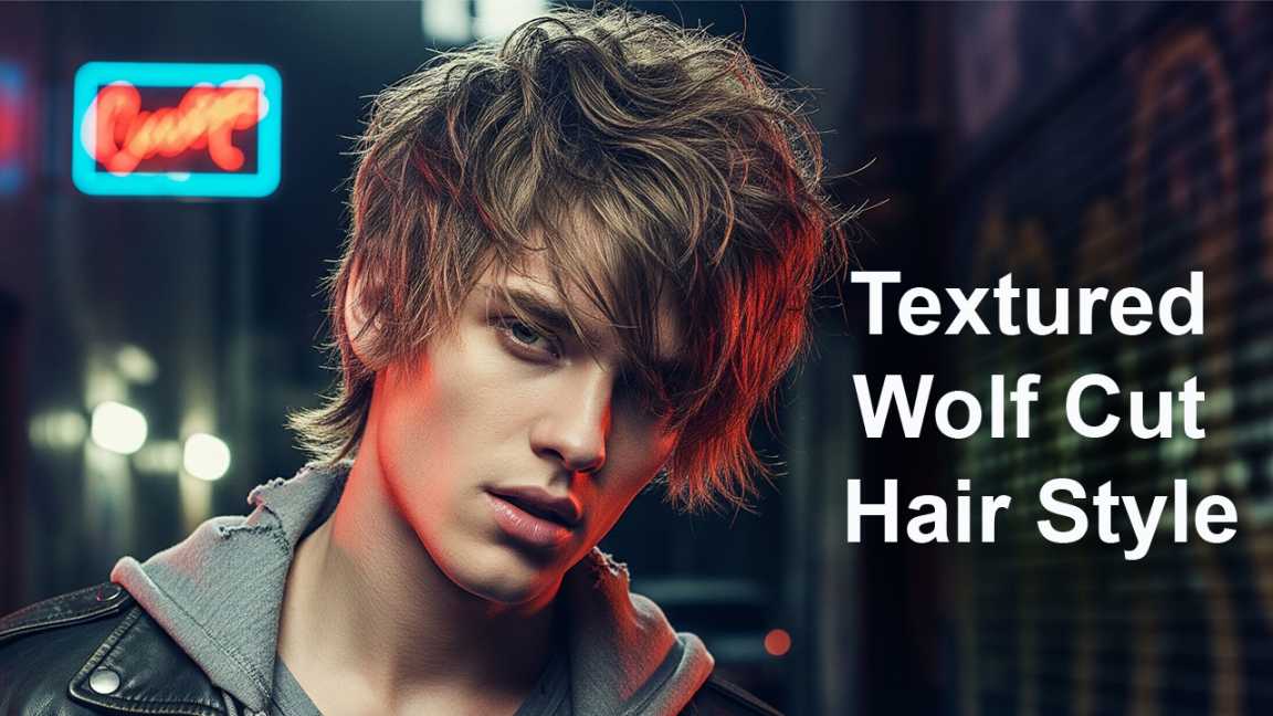 Textured Wolf Cut Hair Style
A lived-in, messy style that screams rockstar energy. Think of it as the undone perfection.