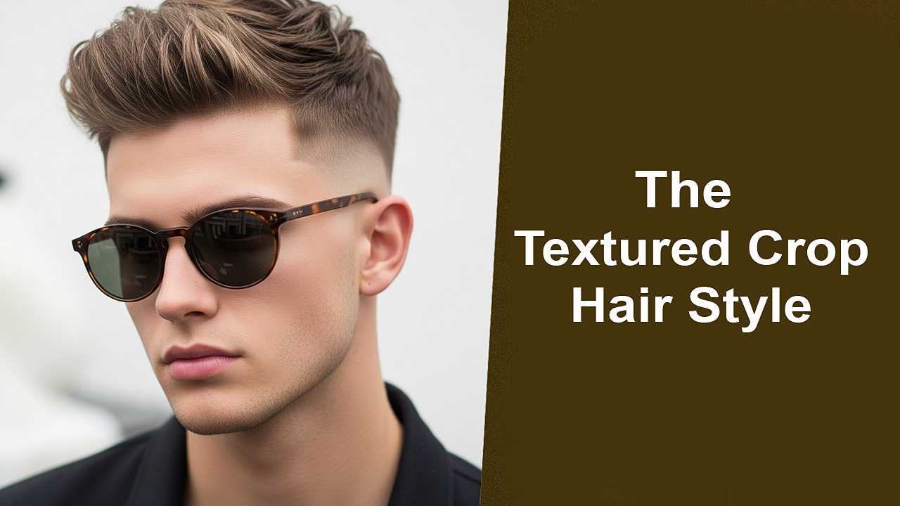 Textured Crop Hair Style
