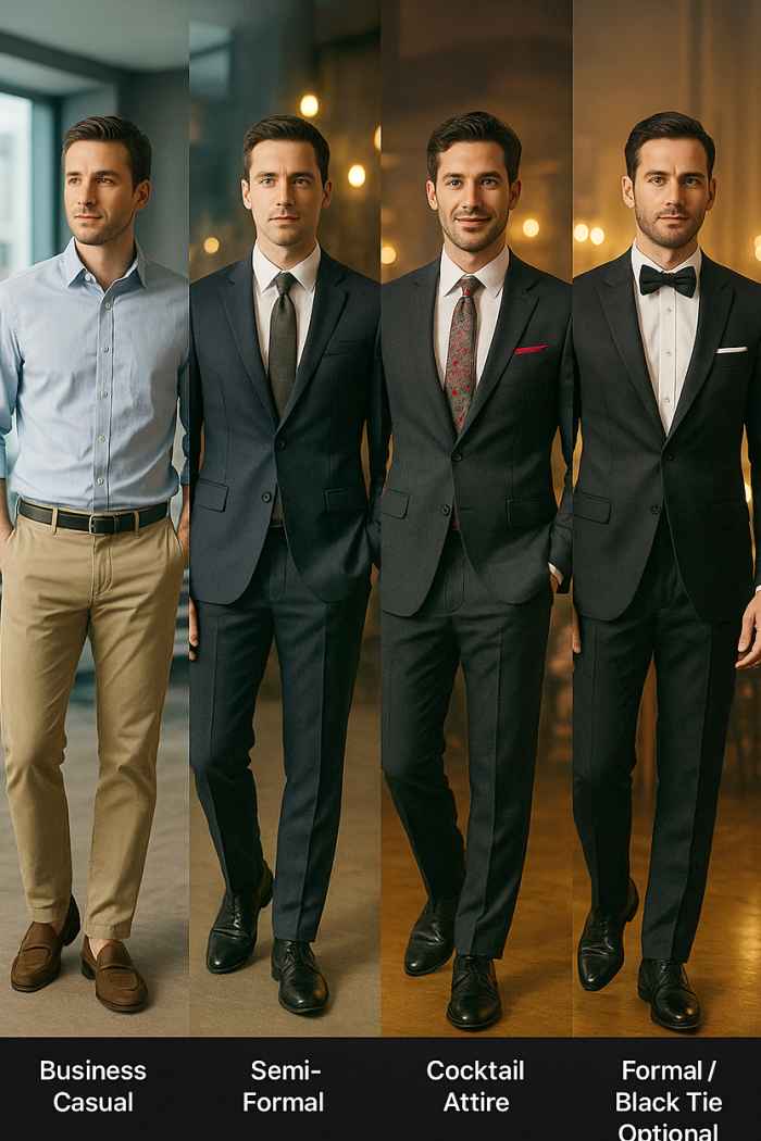 Business to Semi-formal dress code