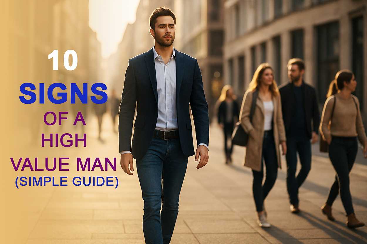Signs of a High Value Man: Easy Guide for Everyone