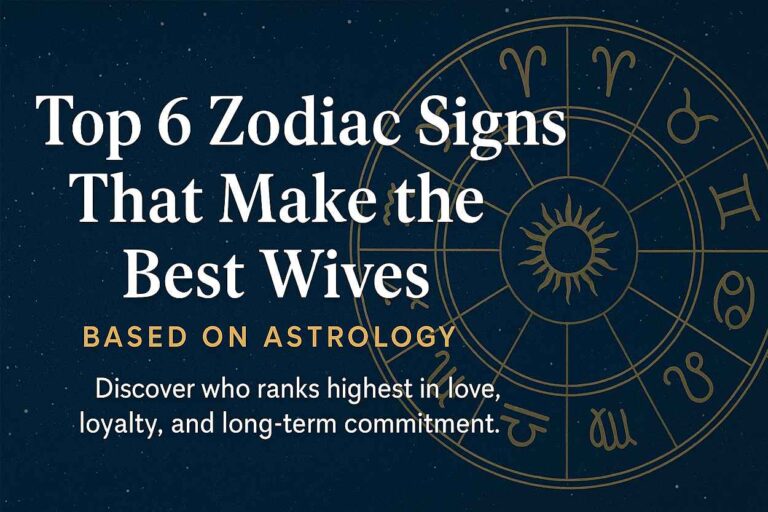 Top 6 Zodiac Signs That Make the Best Wives - Based on Astrology