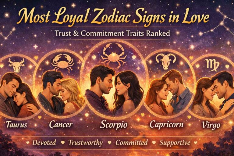 Most loyal zodiac signs in love showing trust, commitment, and emotional loyalty traits in relationships