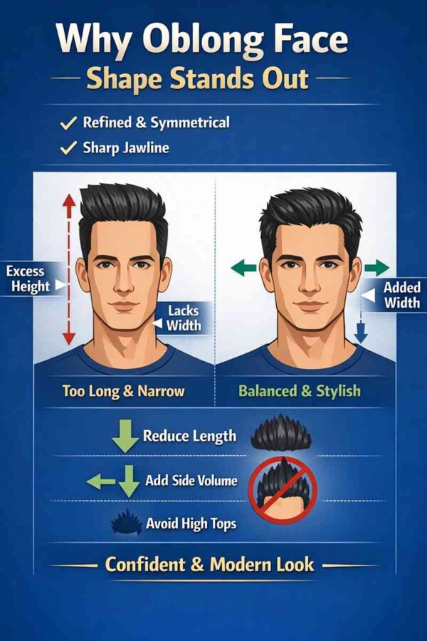 Oblong Face Shape Men Best Haircuts, Beard & All Style Guide — free download