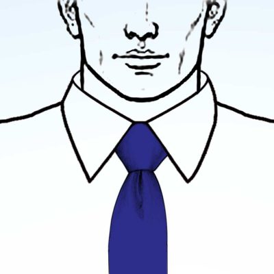 Step-by-step guide to tying a Balthus knot for a bold and elegant look.