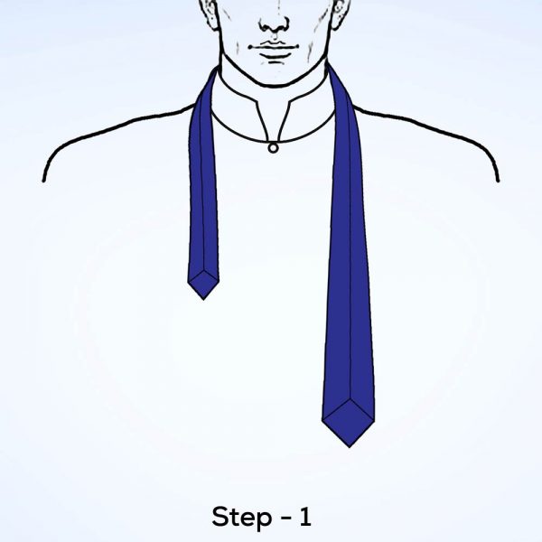 Knot step 1