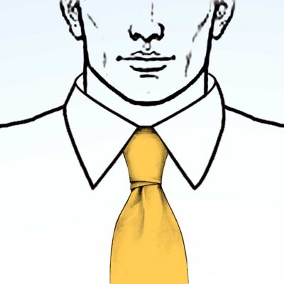 Step-by-step guide to tying a Christensen knot for a stylish and elegant look.